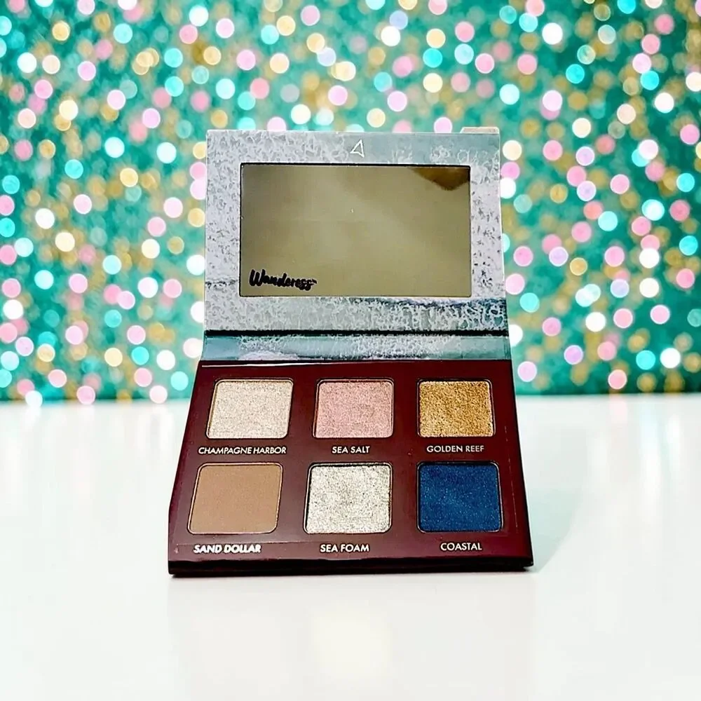 Wander beauty wanderess seascape eyeshadow palette 0.33 oz NIB